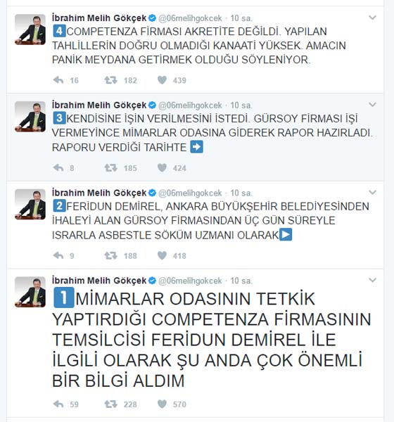BAŞKENT'TE ASBEST TARTIŞMASINDA YENİ GELİŞME