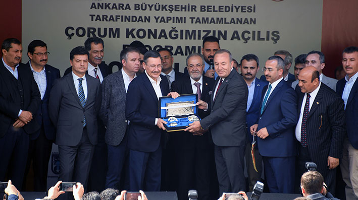 BÜYÜKŞEHİR'DEN,  ALTINPARK'TA ÇORUM EVİ