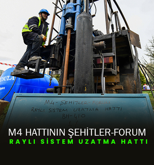 M4 Şehitler-Forum Raylı Sistem Uzatma Hattı