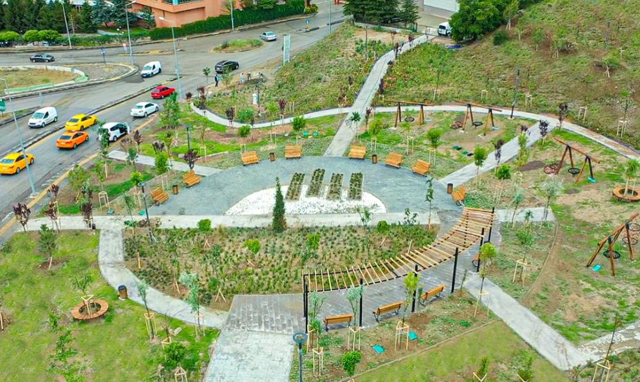 Çankaya Yıldızevler Mahallesi 737. Sokak Park Alanı
