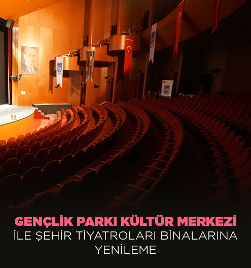 Gençlik Parkı Kültür Merkezi Yenileme