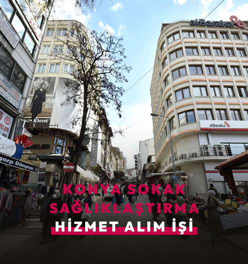 Konya Sokak'ta Sokak Sağlıklaştırma