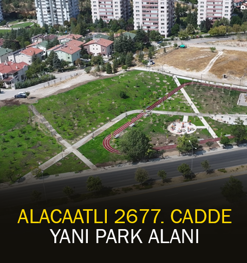 Alacaatlı 2677. Cadde Yanı Park Alanı