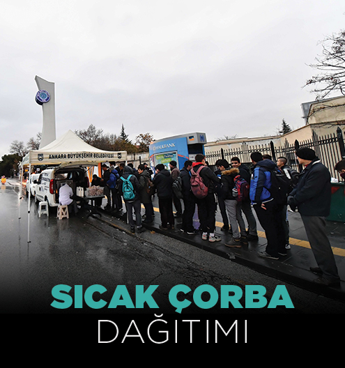 Sıcak Çorba Dağıtımı