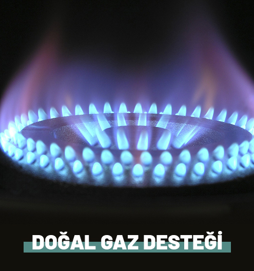 Doğalgaz Desteği