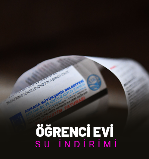 Öğrenci Evi Su İndirimi