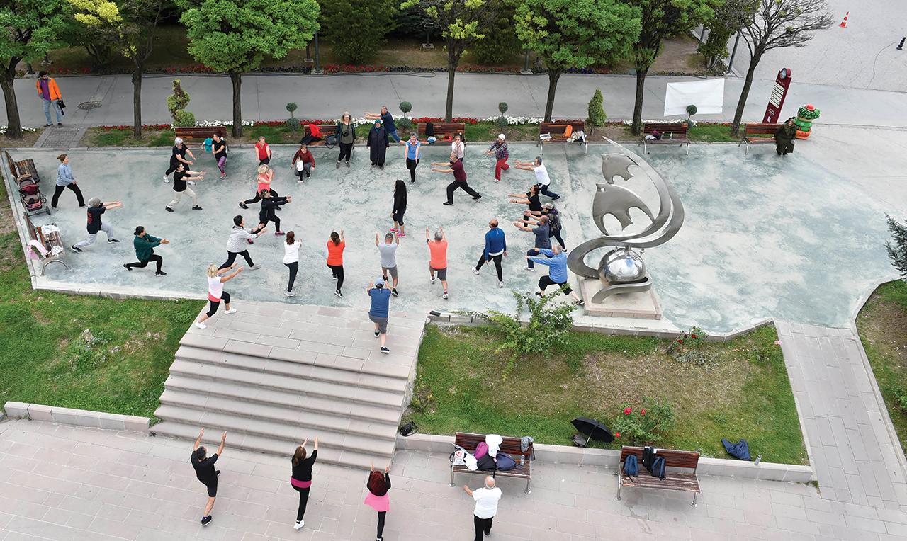 Parklarda Spor