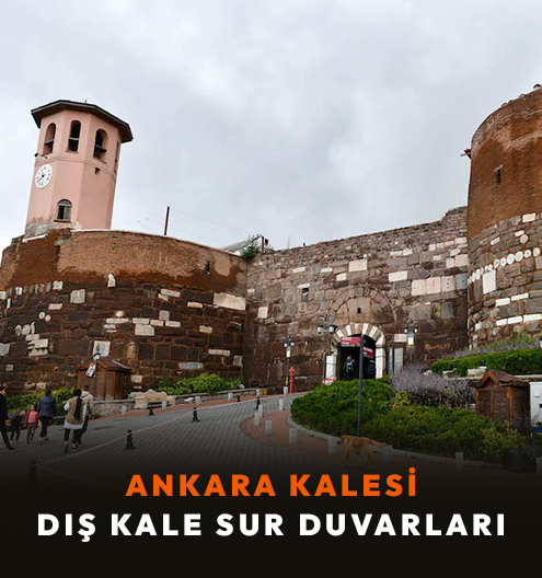 Ankara Kalesi Dış Kale Sur Duvarları