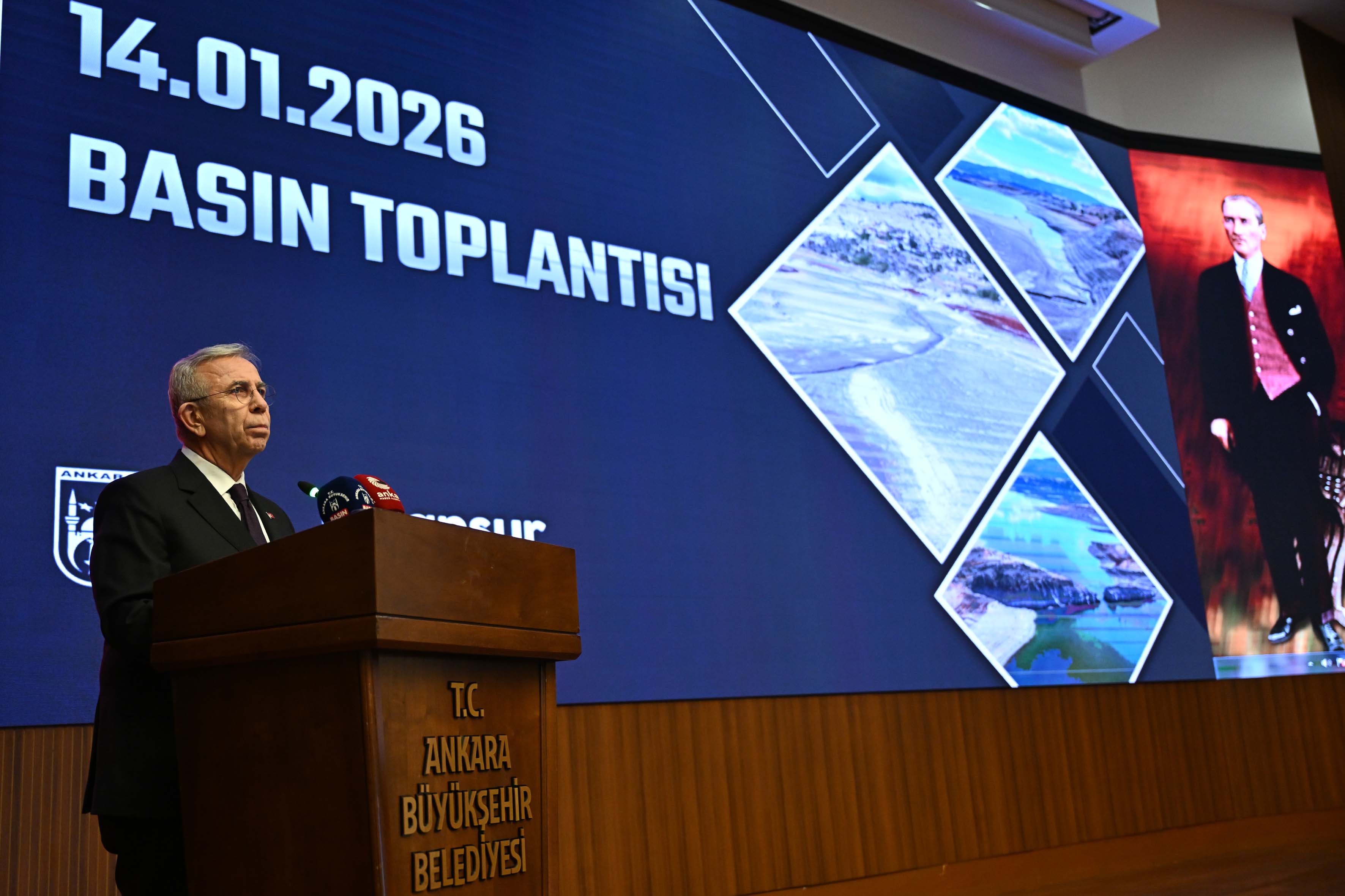 MANSUR YAVAŞ’TAN ANKARA’DAKİ SU TEDBİRLERİNE YÖNELİK AÇIKLAMA
