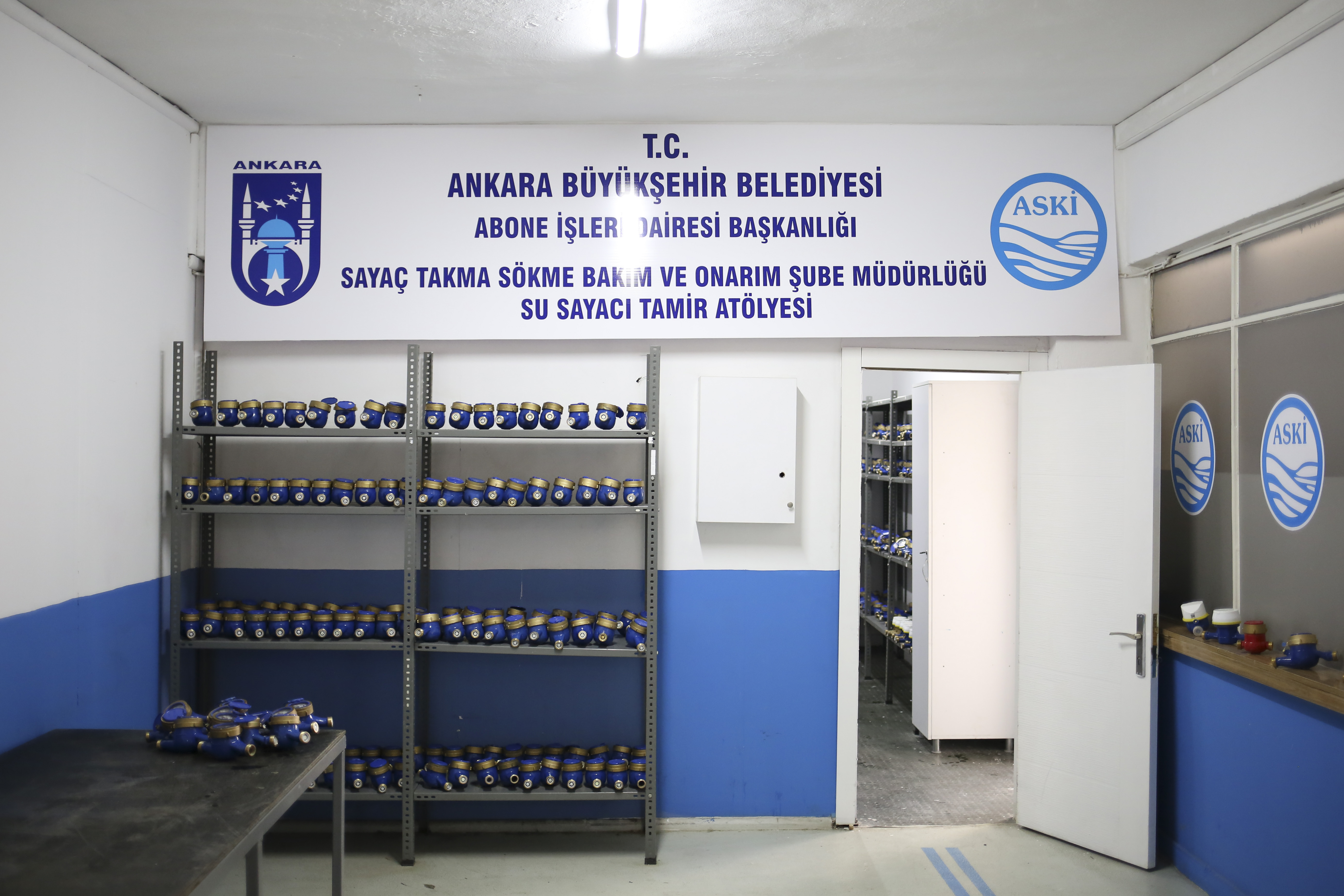 AYDA 6 BİN HURDA SAYAÇ YENİLENEREK KULLANIMA SUNULUYOR