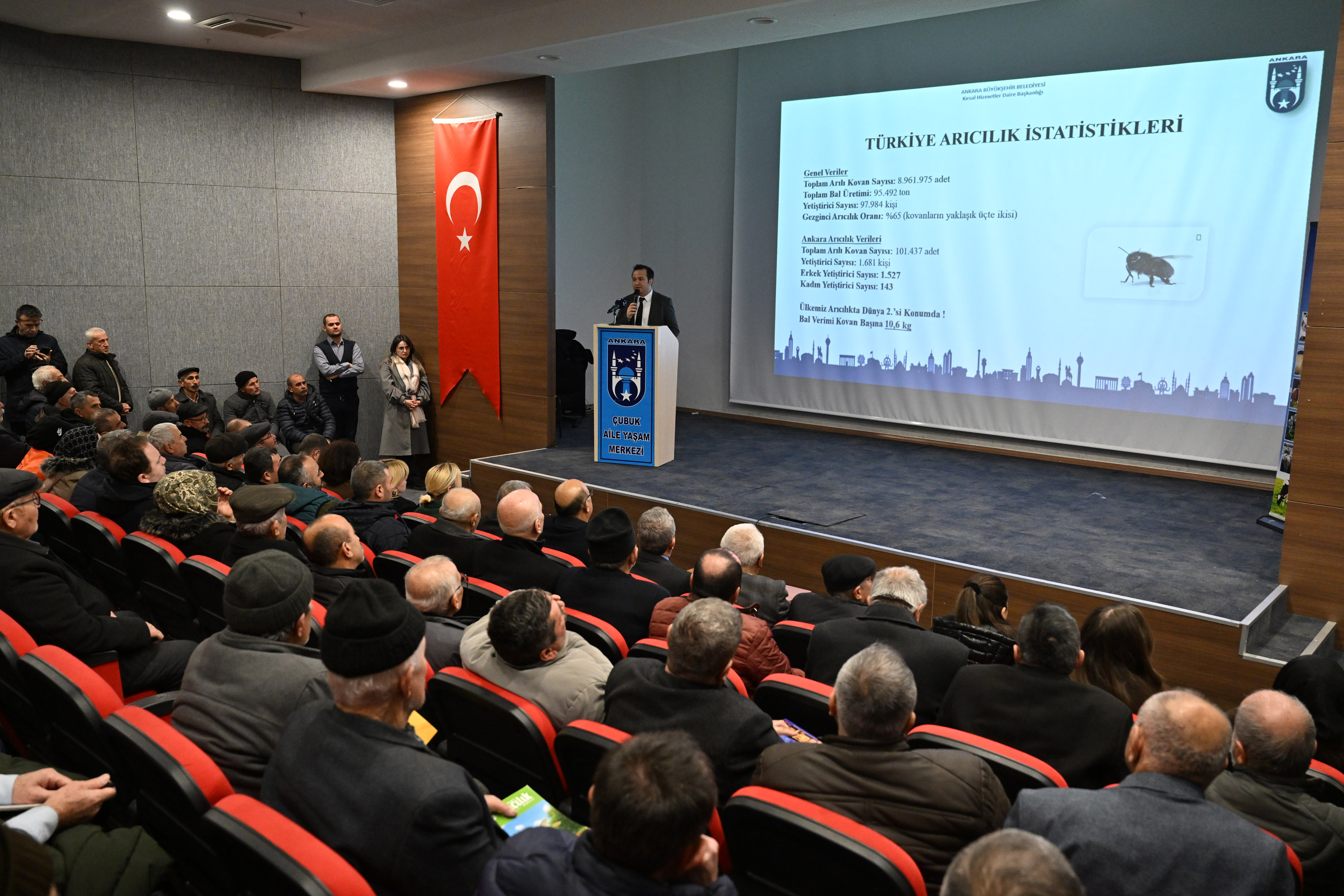 ABB’DEN ÇUBUK’TA “ARICILIKTA KOLONİ YÖNETİMİ” EĞİTİMİ