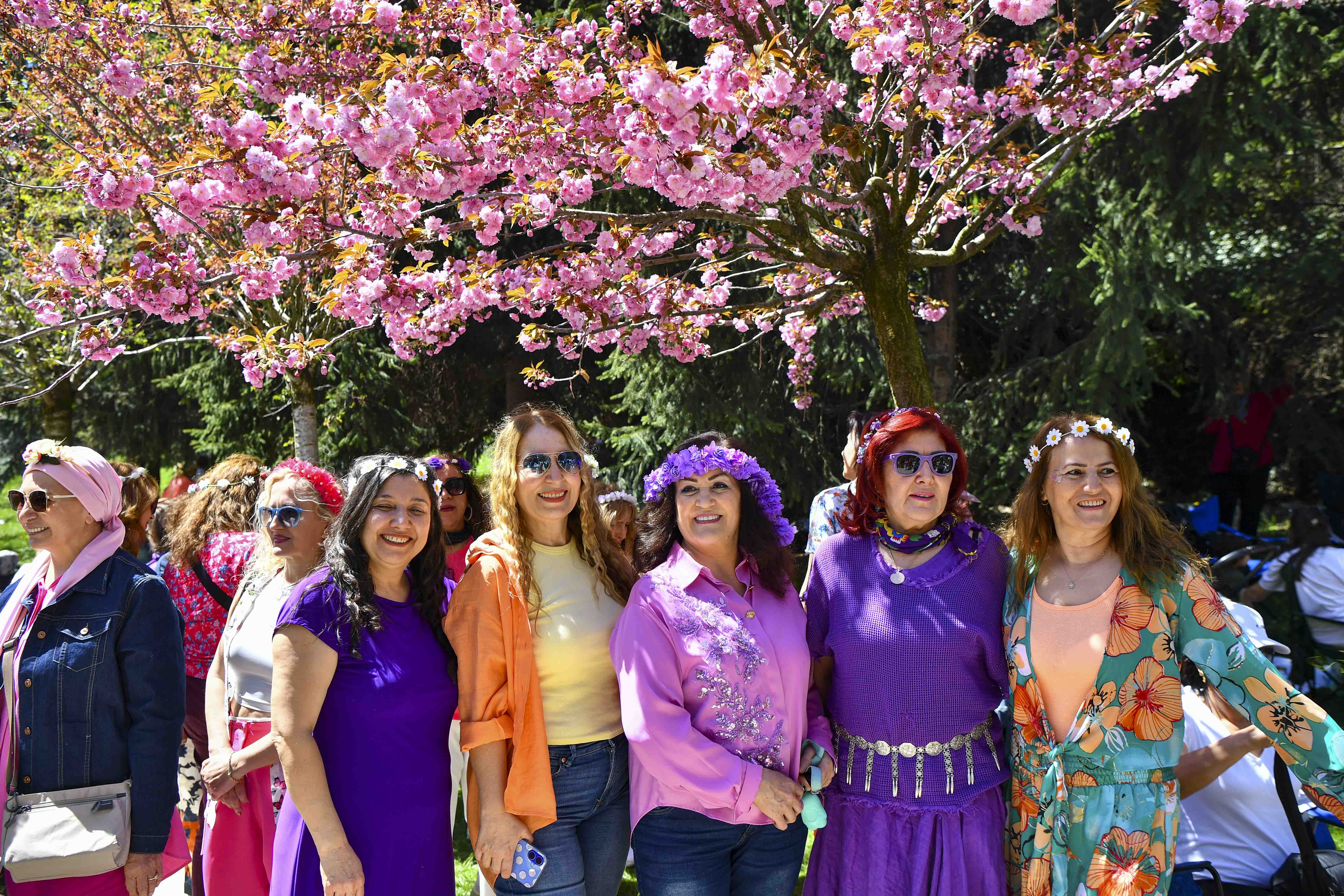 ANKARALI KADINLAR SAKURA ŞENLİĞİ’YLE BAHARI KARŞILADI