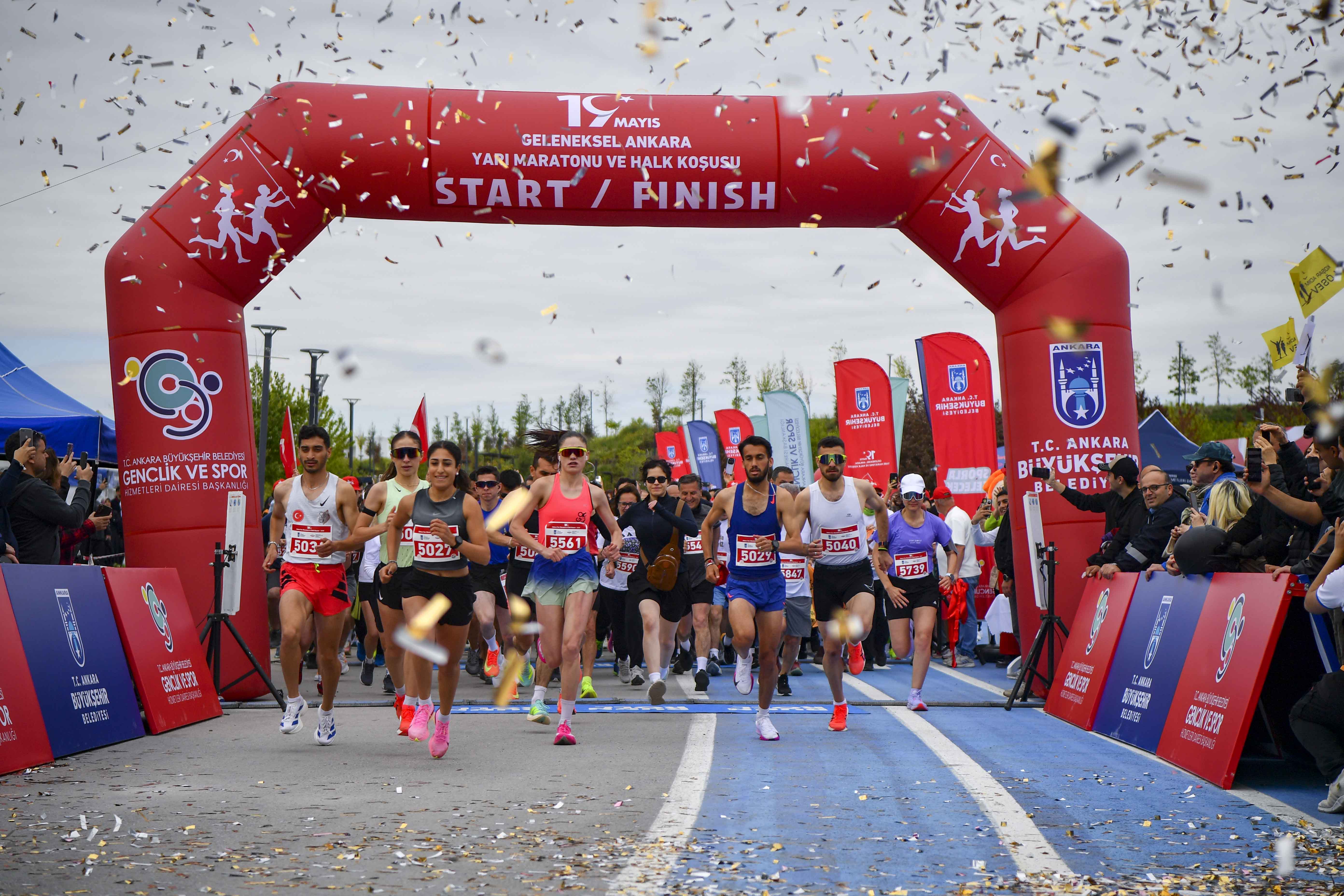 ATA ÇİFTLİĞİ GELENEKSEL ANKARA YARI MARATONU VE HALK KOŞUSU’NA EV SAHİPLİĞİ YAPTI