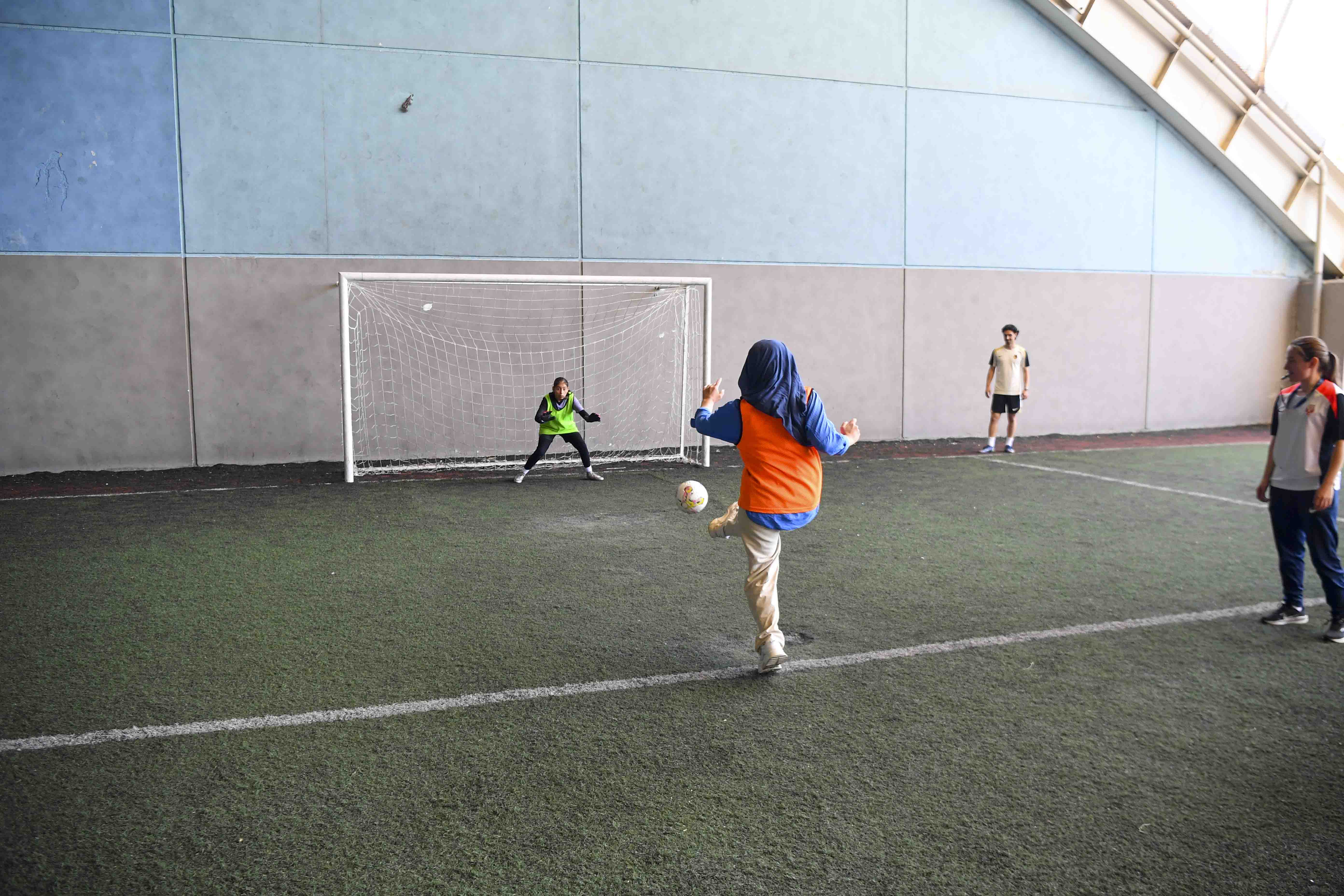 FOMGET’TE ANNE-KIZ FUTBOL HEYECANI