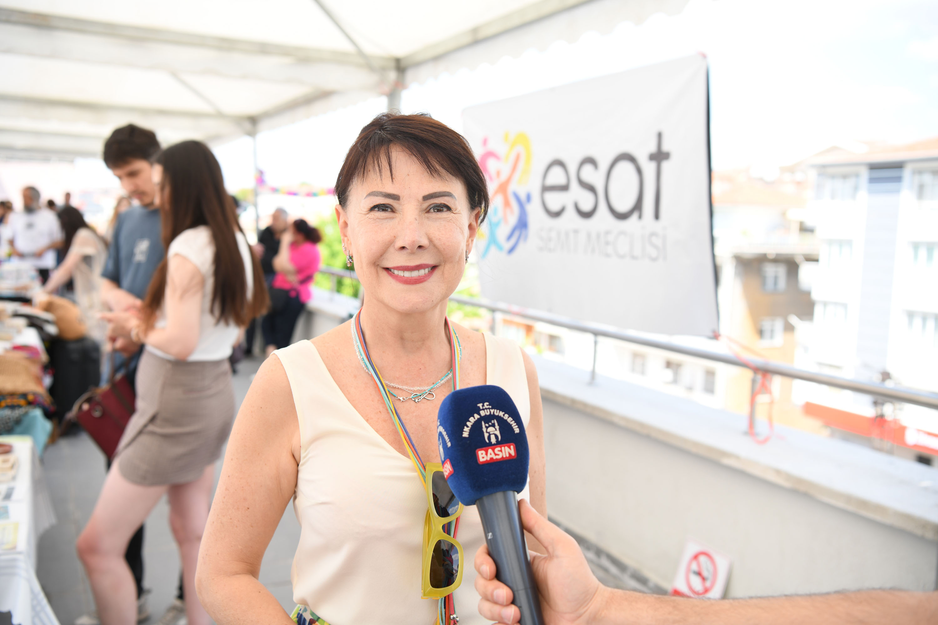 ESAT KERMESİ ESAT HÂL’DE BAŞKENTLİLERLE BULUŞTU