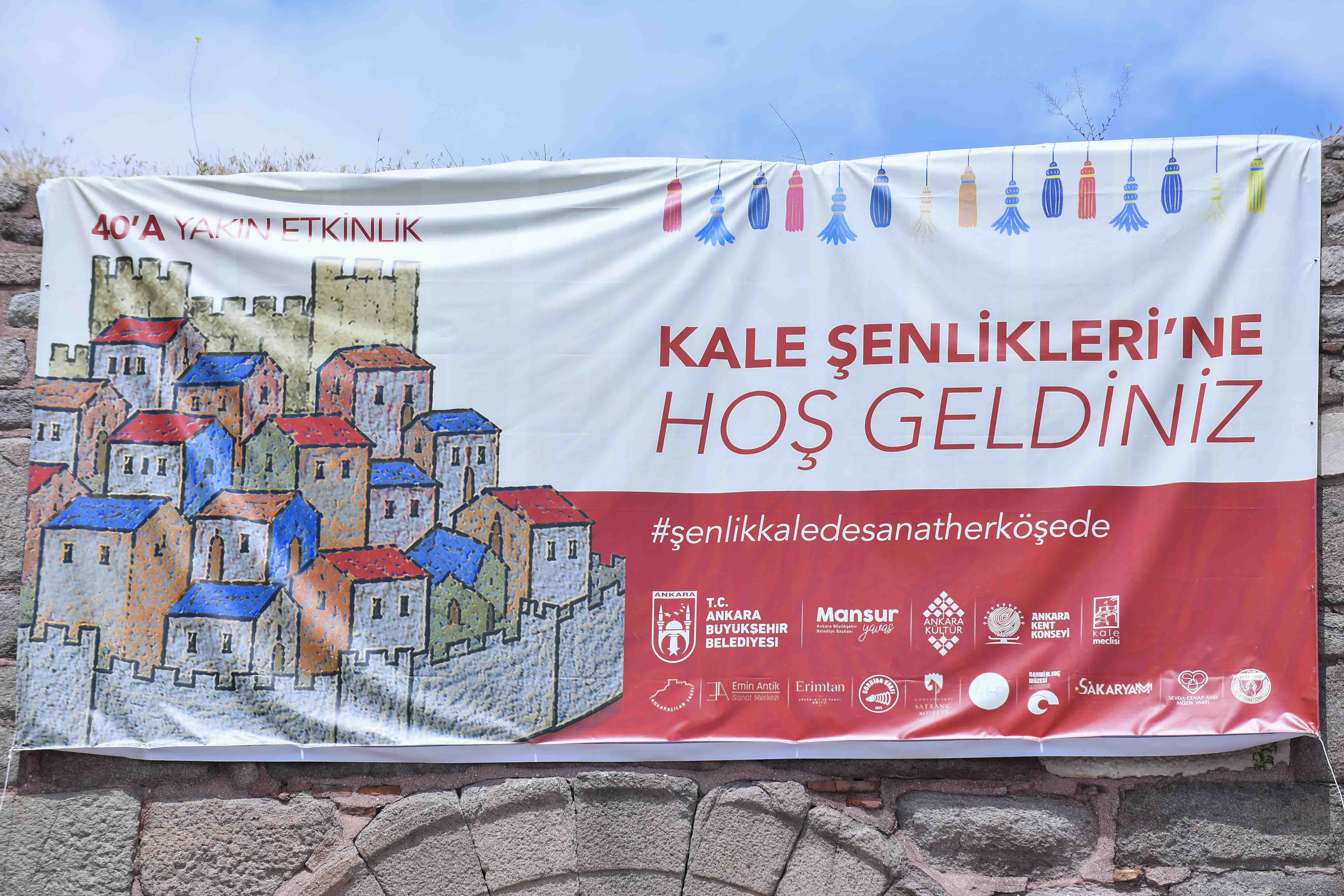 ANKARA KALESİ HAFTA SONU KÜLTÜR VE SANATIN MERKEZİ OLDU