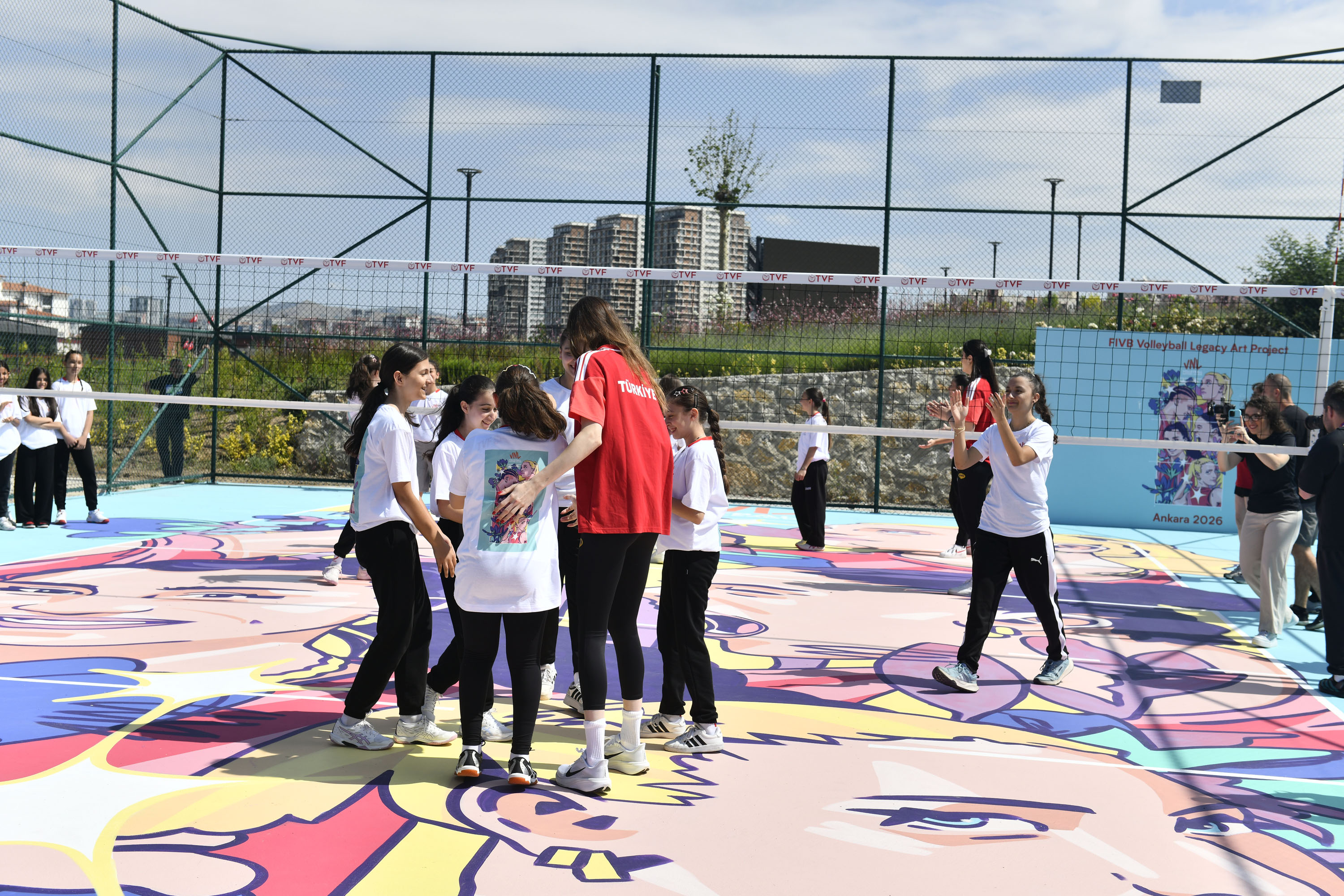 VNL’DEN BAŞKENT ANKARA’YA KALICI MİRAS FİLENİN SULTANLARI "VNL LEGACY COURT" PROJESİ İLE ÖLÜMSÜZLEŞTİRİLDİ