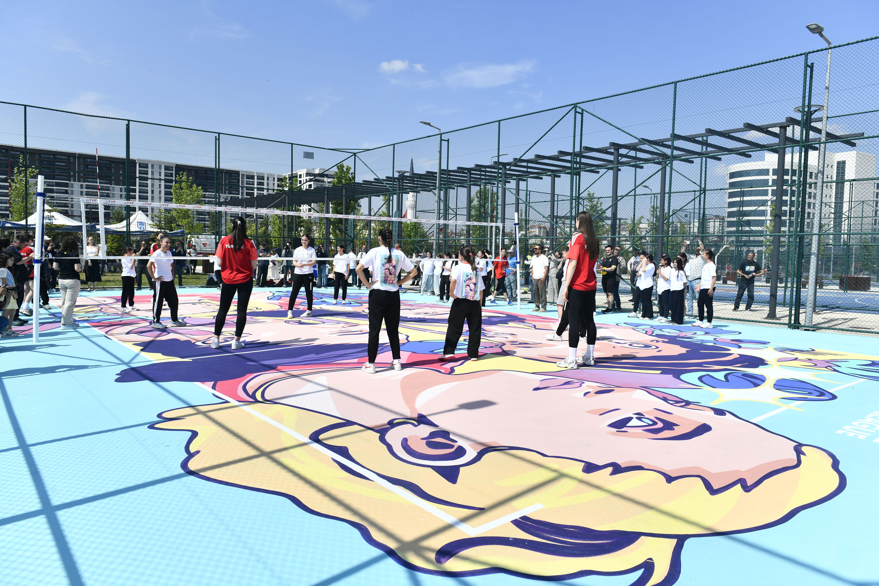 VNL’DEN BAŞKENT ANKARA’YA KALICI MİRAS FİLENİN SULTANLARI "VNL LEGACY COURT" PROJESİ İLE ÖLÜMSÜZLEŞTİRİLDİ