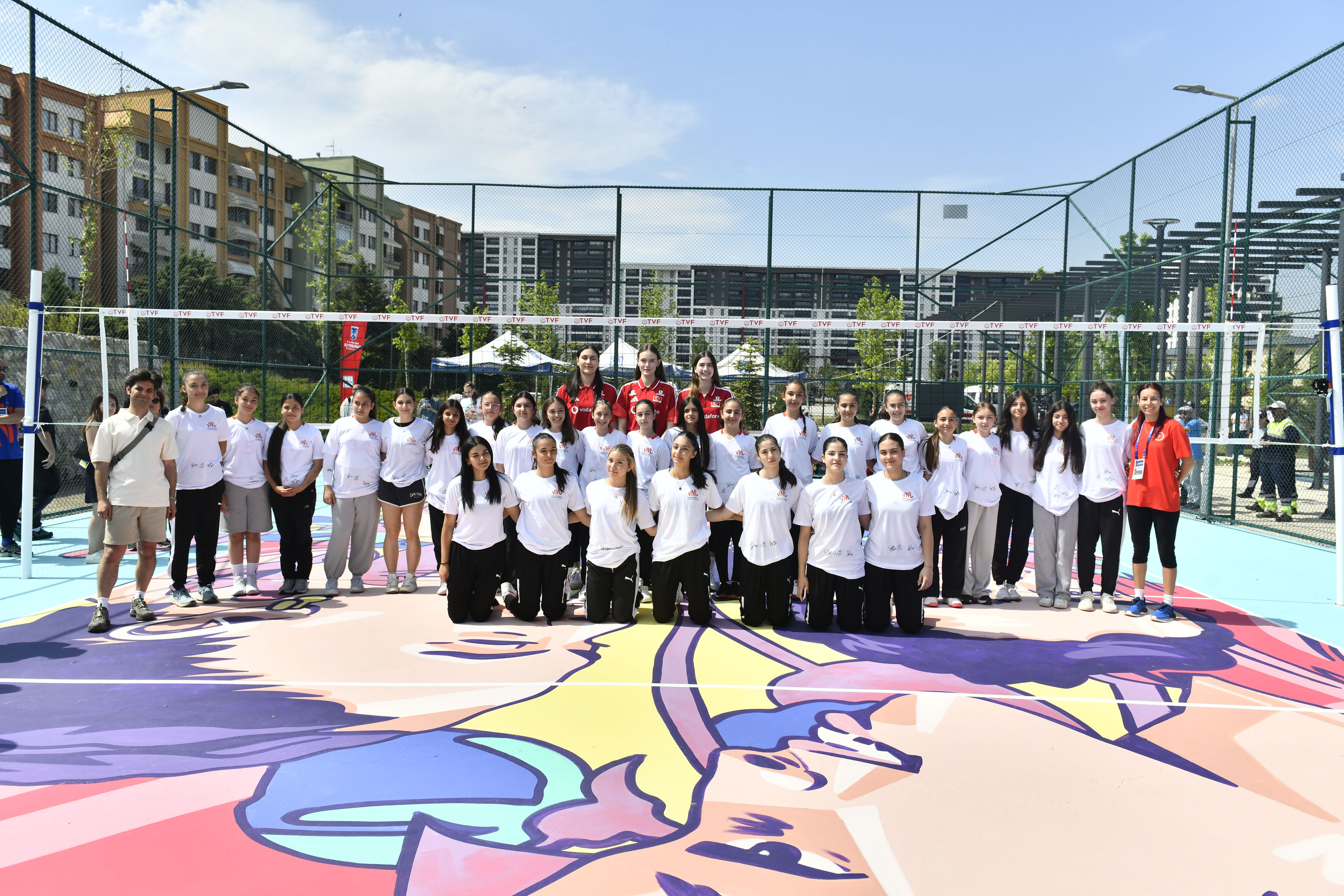 VNL’DEN BAŞKENT ANKARA’YA KALICI MİRAS FİLENİN SULTANLARI "VNL LEGACY COURT" PROJESİ İLE ÖLÜMSÜZLEŞTİRİLDİ