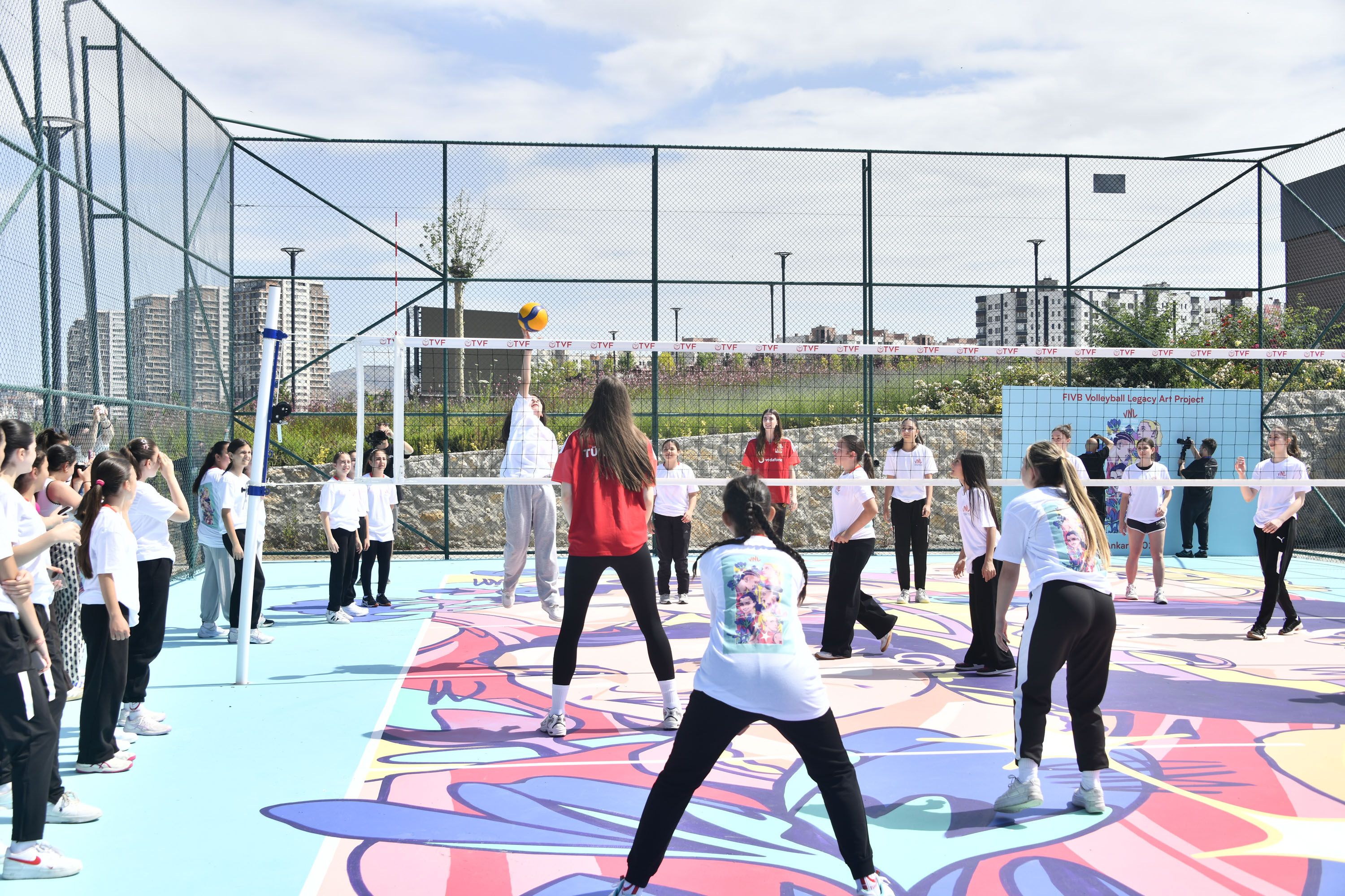 VNL’DEN BAŞKENT ANKARA’YA KALICI MİRAS FİLENİN SULTANLARI "VNL LEGACY COURT" PROJESİ İLE ÖLÜMSÜZLEŞTİRİLDİ