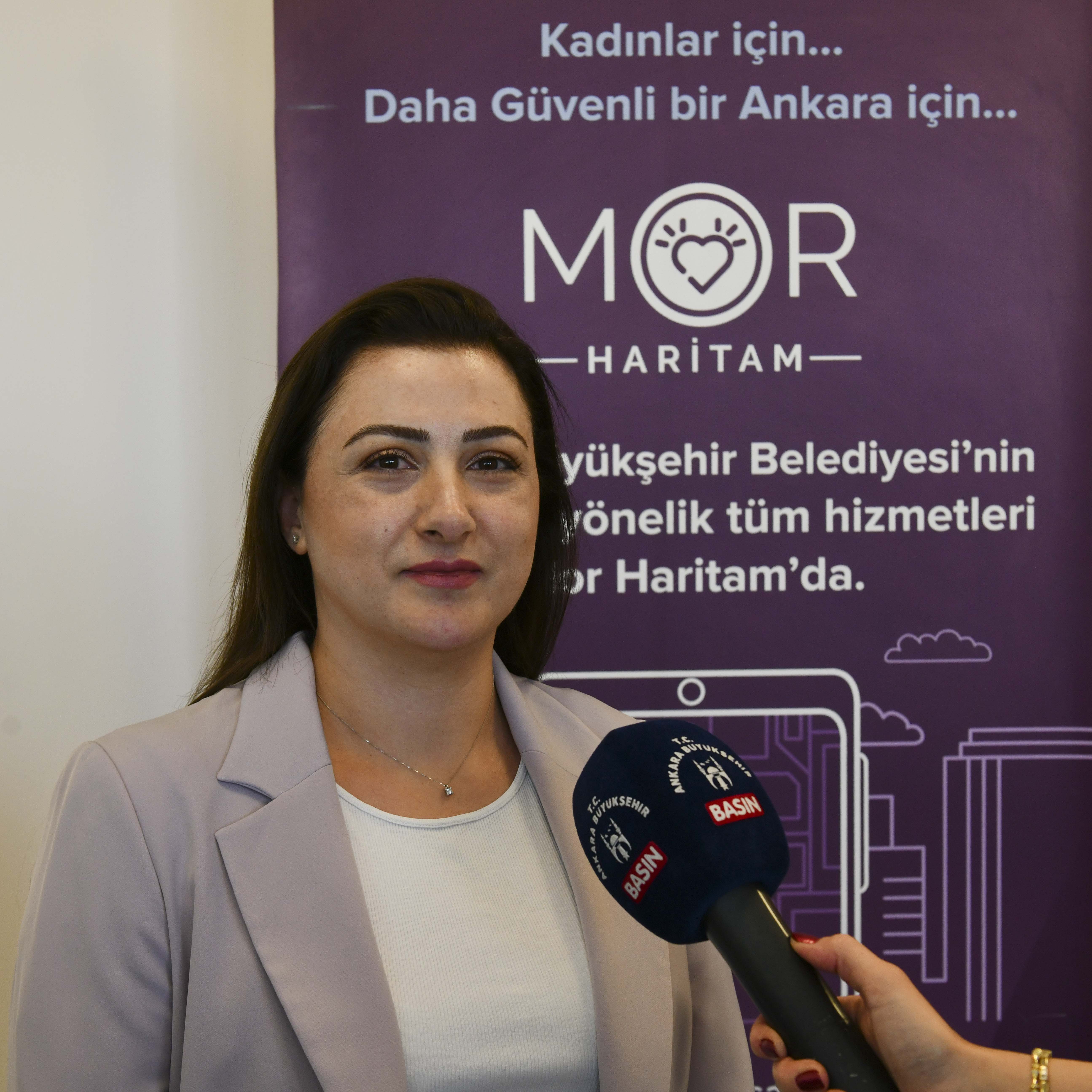 BAŞKENTLİ KADINLAR İÇİN “MOR HARİTAM” YENİDEN KULLANIMDA