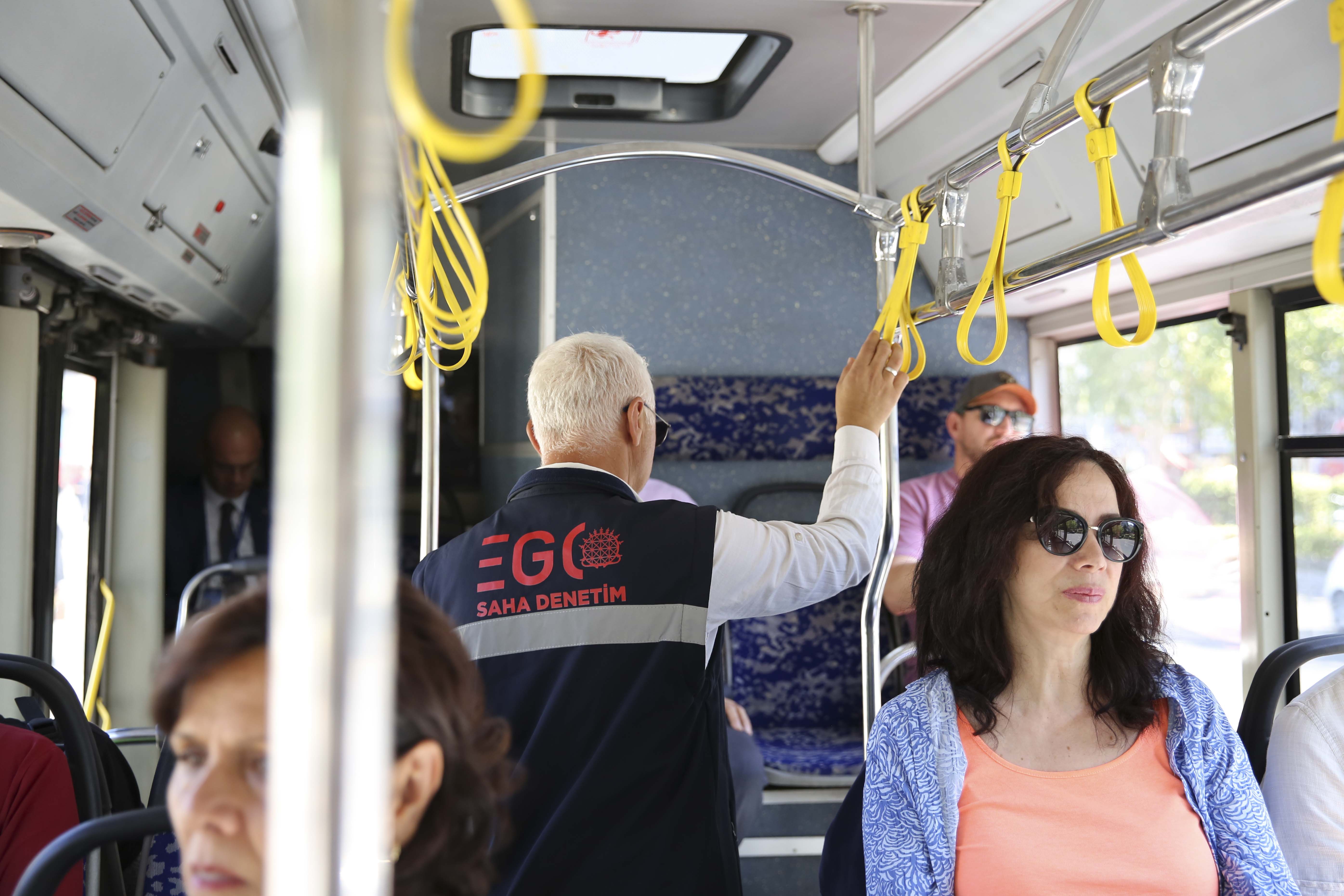 EGO'DAN TOPLU TAŞIMADA KLİMA VE HİZMET DENETİMİ