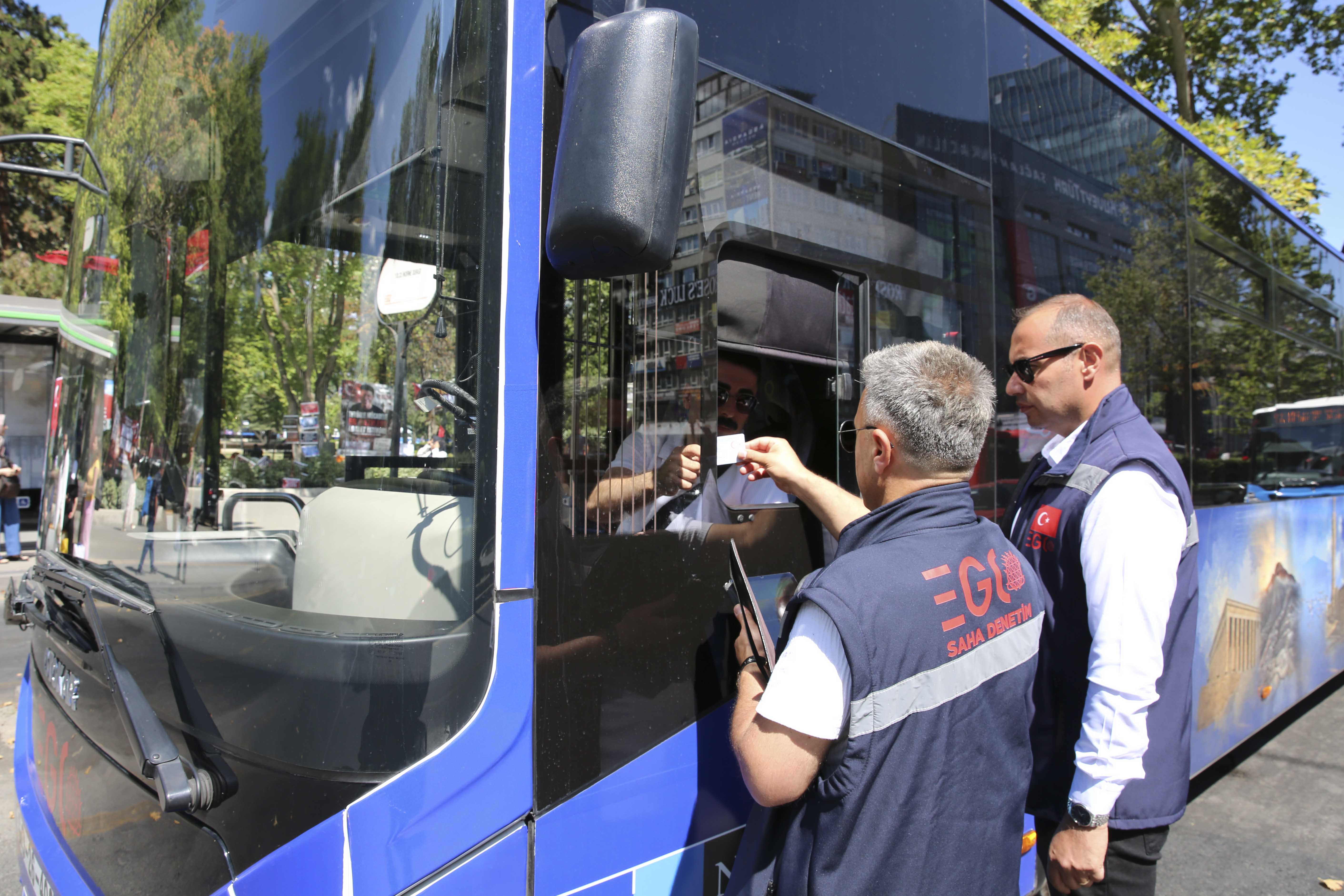 EGO'DAN TOPLU TAŞIMADA KLİMA VE HİZMET DENETİMİ