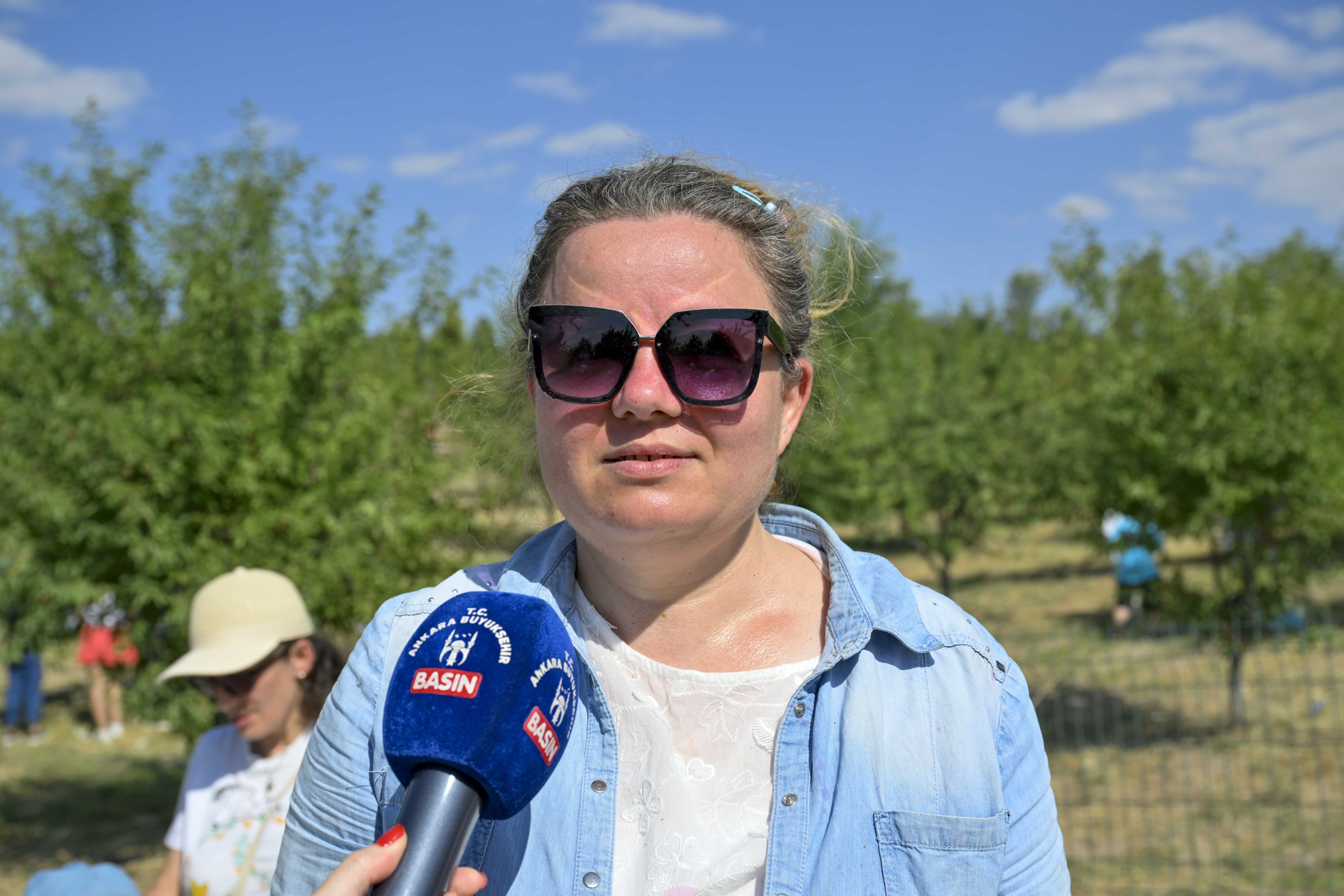 BAŞKENTLİLER ATA ÇİFTLİĞİ’NDE HASAT YAPTI